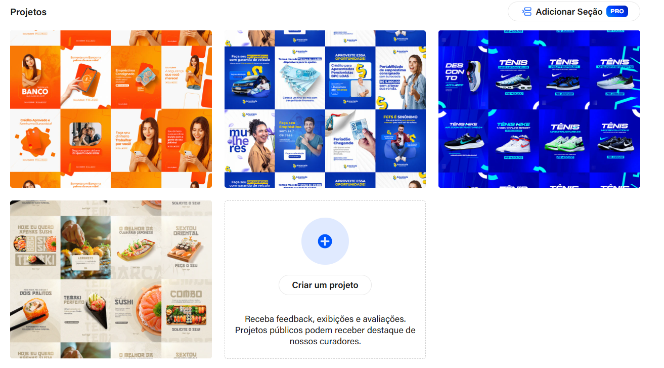 Capa do projeto Social Media — Banco Digital
